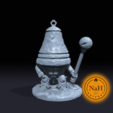 Bell Golem | Bellboy | Construct Miniature for Tabletop games like D&D and War Gaming