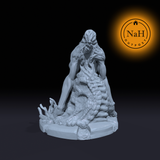 Slorrath, the Flesh Unbound | Writhe Slug Monster Miniature for Tabletop games like D&D and War Gaming | Dungeons and Dragons Mini
