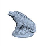 Aurumvorax | Blood Badger | Miniature for Tabletop games like D&D and War Gaming