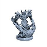 Blood King | Blood Elemental | Khorne miniature for Tabletop games like D&D and War Gaming| Created by Rocket Pig Games