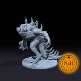 Bog Horror | Kuo-toa | Sea Miniature for Tabletop games like D&D and TTRPG  War Gaming