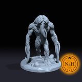 Brain Golem | Aberration Miniature for Tabletop games like D&D and War Gaming