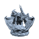 Blazeclaw the Fearsome | Chimera | Miniature for Tabletop games like D&D and War Gaming