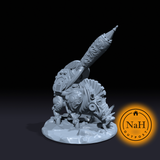 Ironsnout | Clockwork Boar | Steel Defender Miniature for Tabletop games like D&D and War Gaming