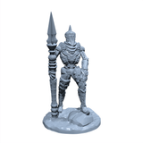 Pikeforge Varn, Clockwork Guardian | Battle Built Solider Miniature for Tabletop games like D&D and War Gaming