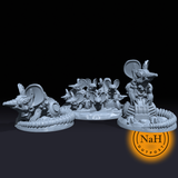 Tinkertail Horde | Battlebuilt Rat | Clockwork Rats | Miniature for Tabletop games like D&D and War Gaming