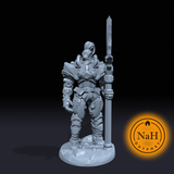 Gideon Gearshroud | Battlebuilt Guard | Clockwork Soldier | Miniature for Tabletop games like D&D and War Gaming