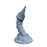 Cobalt Claw, the Earth Shredder | Clockwork Worm | Miniature for Tabletop games like D&D and War Gaming