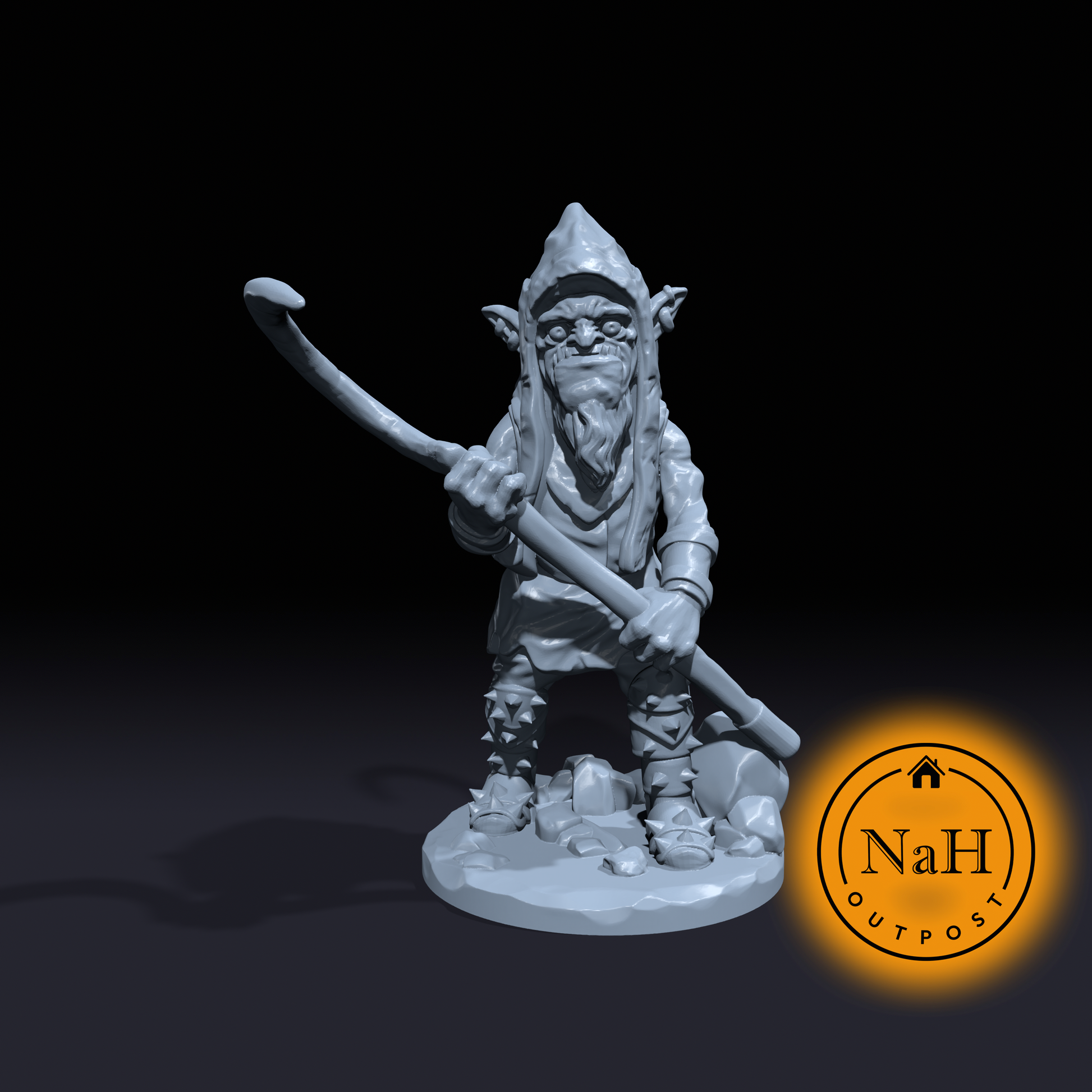 Gorecap the Sly | Redcap | Crimson Capper | Miniature for Tabletop games like D&D and War Gaming