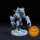 Exoskull the Pitreaver | Delve Devil | Underdark Fiend Miniature for Tabletop games like D&D 5e and TTRPG  War Gaming