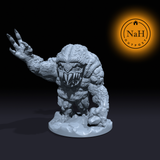 Burrox the Ground Fury | Dire Moleman | Molefolk | Underdark Miniature for Tabletop games like D&D 5e and TTRPG  War Gaming