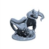 Valthrax the Shadowscale | Dracopanther | Drake Hound |  Cat Dragon Miniature for Tabletop games like D&D 5e and TTRPG  War Gaming