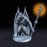 Syliranth the Schemer | Green Abishai | Dragon Devil Fiend | Miniature for Tabletop games like D&D and War Gaming