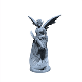 Lunara Moonbloom | Fey Shaman |  Fairy Miniature for Tabletop games like D&D and War Gaming