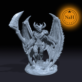 Bael, the Iron Tyrant | Bel, Archdevil of Avernus | Fiendish Gate King |miniature for Tabletop games like D&D and War Gaming