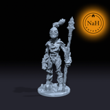 Fungar, the Mycoid Pathfinder | Vegepygmy | Fungi Fey | Miniature for Tabletop games like D&D and War Gaming
