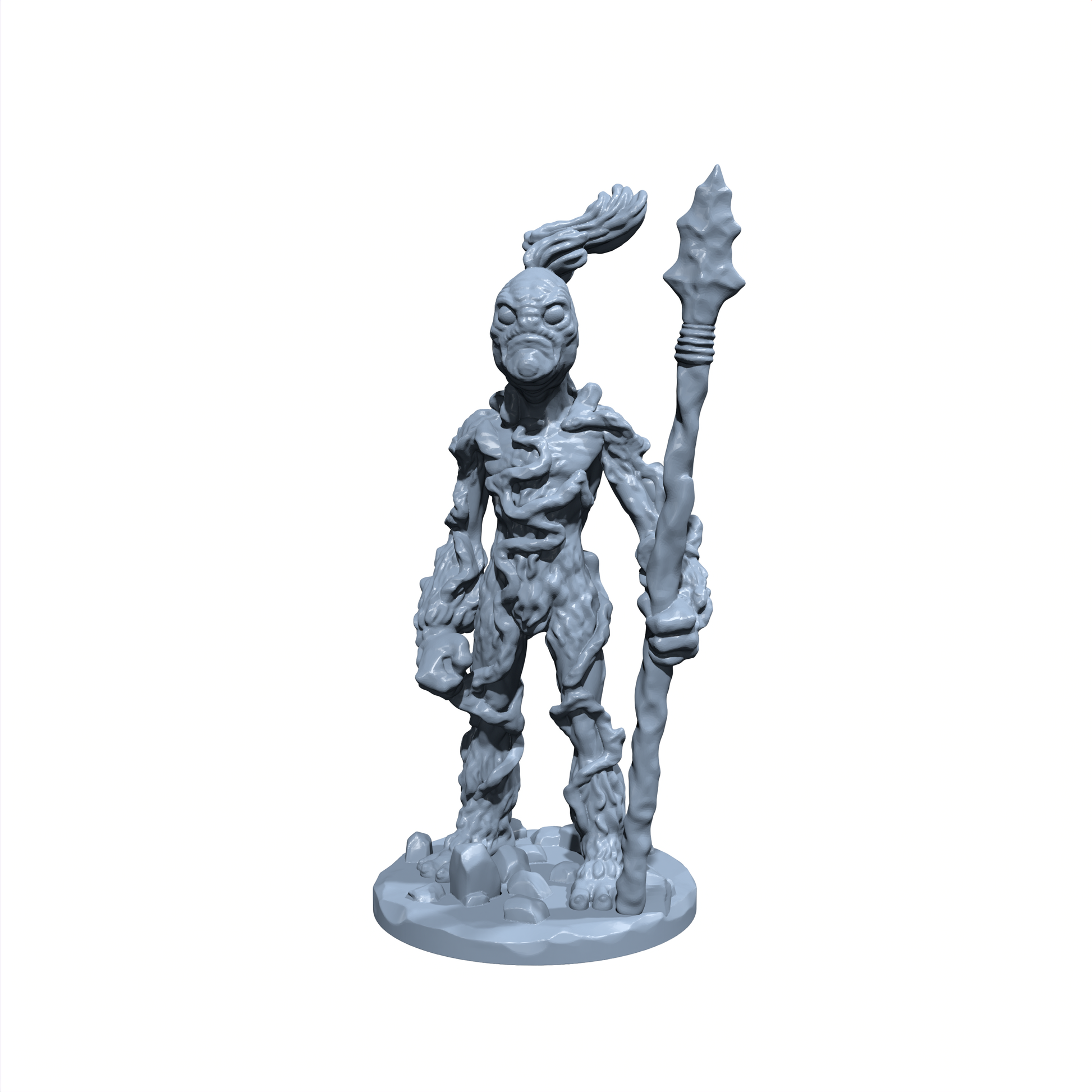Fungar, the Mycoid Pathfinder | Vegepygmy | Fungi Fey | Miniature for Tabletop games like D&D and War Gaming