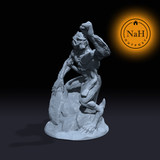 Khaless the Nightspawn | Draegloth | Faedread | Quaggoth Miniature for Tabletop games like D&D and War Gaming