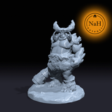 Jokul the Iceshaker | Giant Ice Cyclops | Giant Miniature for Tabletop games like D&D and War Gaming