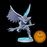 Leoric Lanceguard | Lavitz Dragoon | Male Paladin miniature for Tabletop games like D&D and War Gaming| Dungeons and Dragons Mini | RN estudio