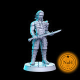 Baldrik Bladebound | Basch | Fighter or Barbarian miniature for Tabletop games like D&D and War Gaming| Dungeons and Dragons Mini | RN estudio