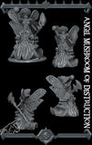 Angel Mushroom Of Destruction | Fungus Queen Miniature for Tabletop games like D&D and War Gaming