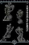 Armorbound Fire Elemental | Miniature for Tabletop games like D&D and War Gaming