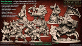 Ogre Marauders Set miniature for Tabletop games like D&D and War Gaming