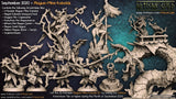 Plague Mine Kobold set | Modular Kobold miniatures miniature for Tabletop games like D&D and War Gaming