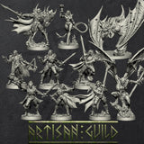 Soulless Vampire Set | Modular Vampire miniatures miniature for Tabletop games like D&D and War Gaming