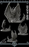 Blackwing, the Void Manta | Cloaker | Shadow Fiend Miniature for Tabletop games like D&D and War Gaming