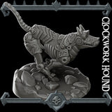 Boltjaw the Mechanical Mutt | Iron Defender | Clockwork Hound | Miniature for Tabletop games like D&D and War Gaming