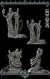 Thronak the Crypt King | Giant Lich Miniature for Tabletop games like D&D and War Gaming