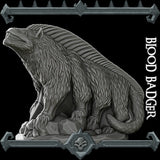 Aurumvorax | Blood Badger | Miniature for Tabletop games like D&D and War Gaming