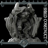 Bastion, the Animated Defender | Shield Guardian | Shield Construct | Miniature for Tabletop games like D&D and War Gaming