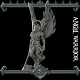 Planetar Angel Justice Angel  | Angel Warrior | Miniature for Tabletop games like D&D and War Gaming