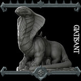 Ardalos, the Chimera of Enigma | Glatisant | Amalgamation Aberration Miniature for Tabletop games like D&D and War Gaming