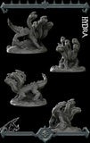 Hydra of the Darkened Depths | Hydra Miniature for Tabletop games like D&D and War Gaming