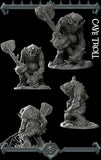 Grimbone, the Underdark Brute | Cave Troll Miniature for Tabletop games like D&D and War Gaming