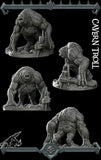 Grondar the Mountain's Fury | Cave Troll | Cavern Troll | Miniature for Tabletop games like D&D and War Gaming