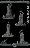 Nightreaper, the Dark Messenger | Grim Reaper | Death | Undead Miniature for Tabletop games like D&D and War Gaming