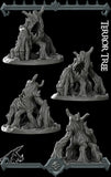 Ashenbark, Scourge of the Wilds | Treant | Terror Tree Miniature for Tabletop games like D&D and War Gaming