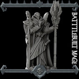 Batttlebuilt Mage | Miniature for Tabletop games like D&D and War Gaming