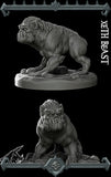 Cinderbreath | Yeth Hound | Xeth Beast | Miniature for Tabletop games like D&D and War Gaming