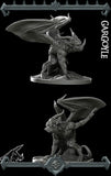 Grimwatch | Gargoyle Elemental | Pit Fiend Devil Miniature for Tabletop games like D&D and War Gaming