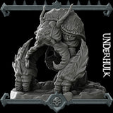 Burrowclaw, the Labyrinth Lord | Under Hulk Miniature for Tabletop games like D&D and War Gaming