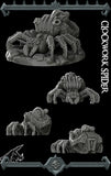 Tinkleg the Ironspinner | Mechanical Spider | Clockwork Spider | Miniature for Tabletop games like D&D and War Gaming