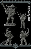 Bronze Golem | Iron Golem | Construct Miniature for Tabletop games like D&D and War Gaming