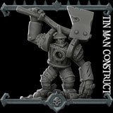 Anvilheart, the Unbreakable | Tin Man | Tin Construct Miniature for Tabletop games like D&D and War Gaming