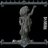 Banshee | Wraith | Ghost Undead Miniature for Tabletop games like D&D and War Gaming